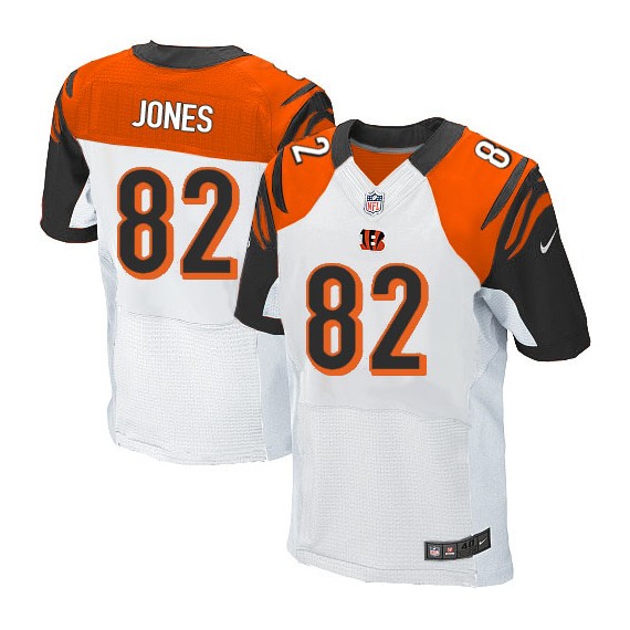 Cincinnati Bengals Marvin Jones Official Nike White Elite Adult Road NFL Jersey