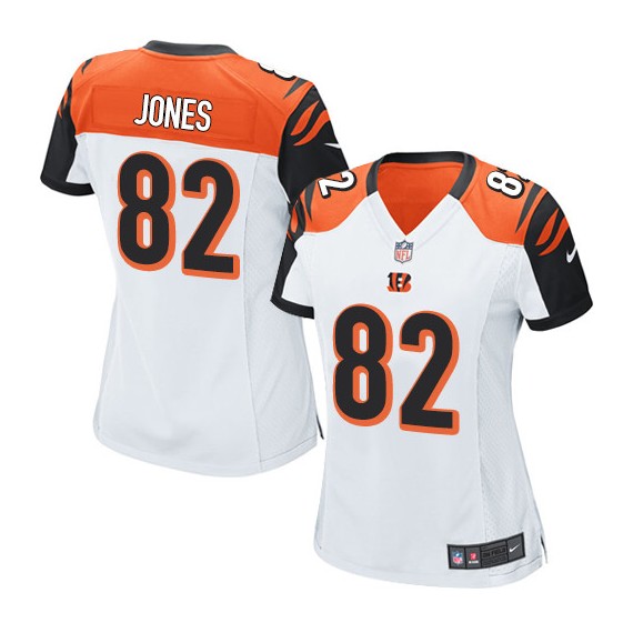 Cincinnati Bengals Marvin Jones Official Nike White Limited Women's Road NFL Jersey