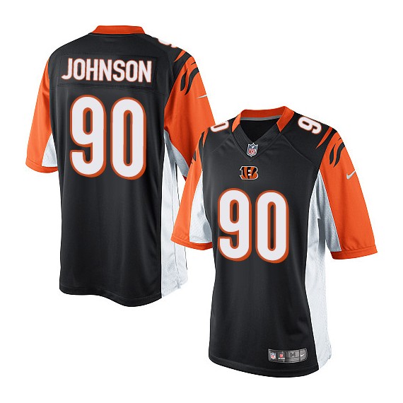 Cincinnati Bengals Michael Johnson Official Nike Black Limited Adult Home NFL Jersey
