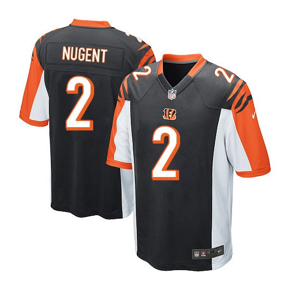 Cincinnati Bengals Mike Nugent Official Nike Black Limited Youth Home NFL Jersey