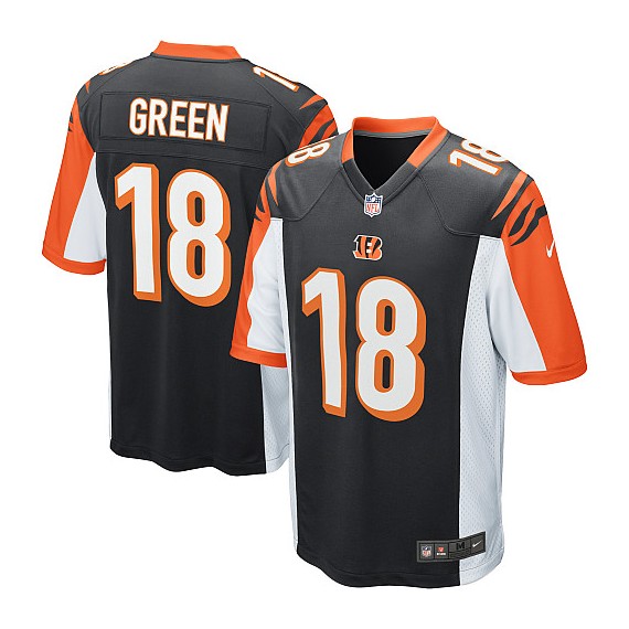 Cincinnati Bengals A.J. Green Official Nike Black Elite Youth Home NFL Jersey