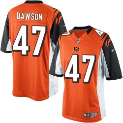 Cincinnati Bengals Paul Dawson Official Nike Orange Limited Youth Alternate NFL Jersey