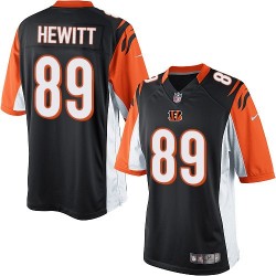 Cincinnati Bengals Ryan Hewitt Official Nike Black Limited Youth Home NFL Jersey