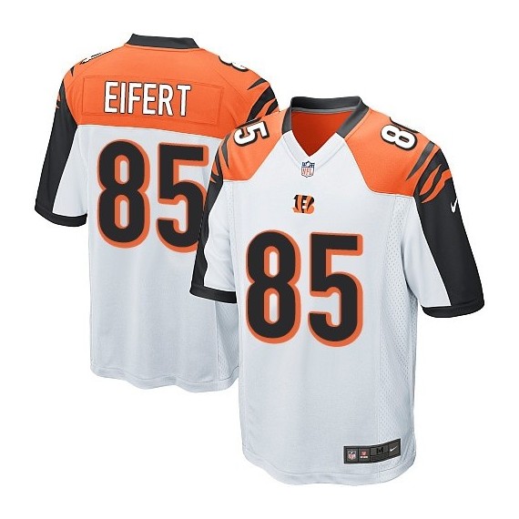 Cincinnati Bengals Tyler Eifert Official Nike White Game Adult Road NFL Jersey