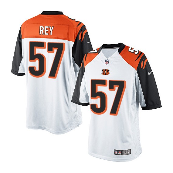 Cincinnati Bengals Vincent Rey Official Nike White Limited Adult Road NFL Jersey