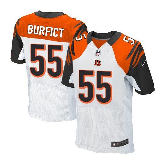 Cincinnati Bengals Vontaze Burfict Official Nike White Elite Adult Road NFL Jersey