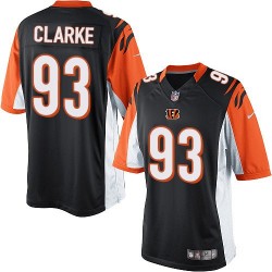 Cincinnati Bengals Will Clarke Official Nike Black Limited Adult Home NFL Jersey