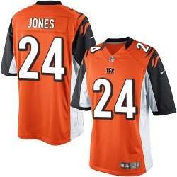 Cincinnati Bengals Adam Jones Official Nike Orange Limited Adult Alternate NFL Jersey