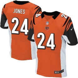 Cincinnati Bengals Adam Jones Official Nike Orange Elite Adult Alternate NFL Jersey