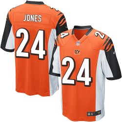 Cincinnati Bengals Adam Jones Official Nike Orange Limited Youth Alternate NFL Jersey