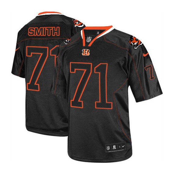 Cincinnati Bengals Andre Smith Official Nike Lights Out Black Limited Adult NFL Jersey