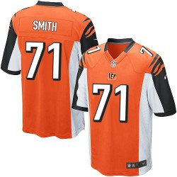 Cincinnati Bengals Andre Smith Official Nike Orange Elite Youth Alternate NFL Jersey