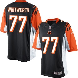 Cincinnati Bengals Andrew Whitworth Official Nike Black Limited Adult Home NFL Jersey
