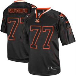 Cincinnati Bengals Andrew Whitworth Official Nike Lights Out Black Limited Adult NFL Jersey