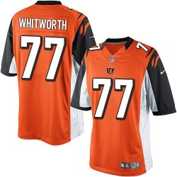 Cincinnati Bengals Andrew Whitworth Official Nike Orange Limited Adult Alternate NFL Jersey