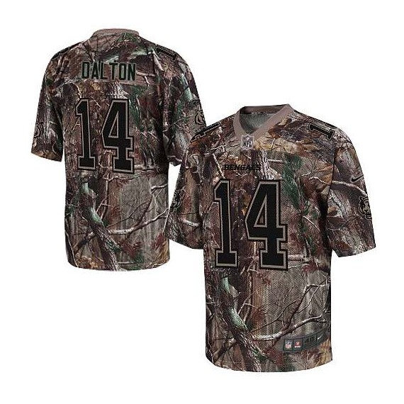Cincinnati Bengals Andy Dalton Official Nike Camo Limited Adult Realtree NFL Jersey