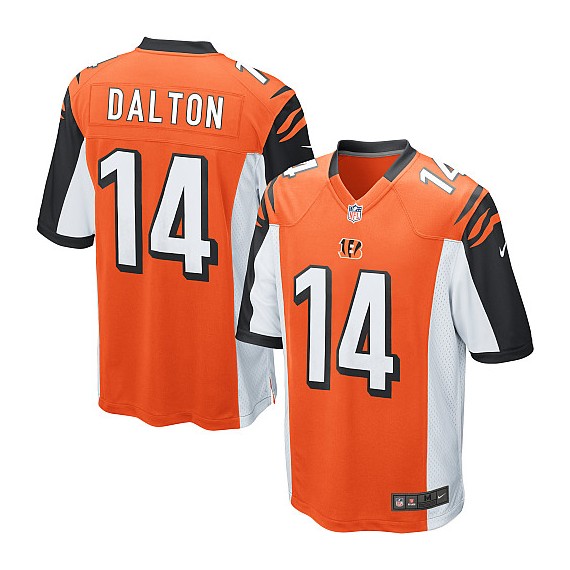 Cincinnati Bengals Andy Dalton Official Nike Orange Game Youth Alternate NFL Jersey