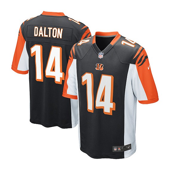 Cincinnati Bengals Andy Dalton Official Nike Black Limited Youth Home NFL Jersey