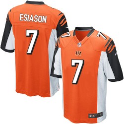 Cincinnati Bengals Boomer Esiason Official Nike Orange Limited Youth Alternate NFL Jersey