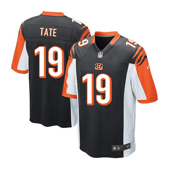 Cincinnati Bengals Brandon Tate Official Nike Black Limited Youth Home NFL Jersey