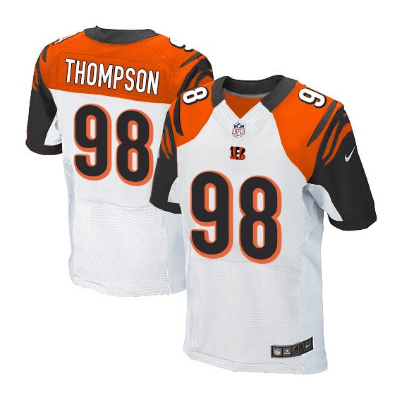 Cincinnati Bengals Brandon Thompson Official Nike White Elite Adult Road NFL Jersey