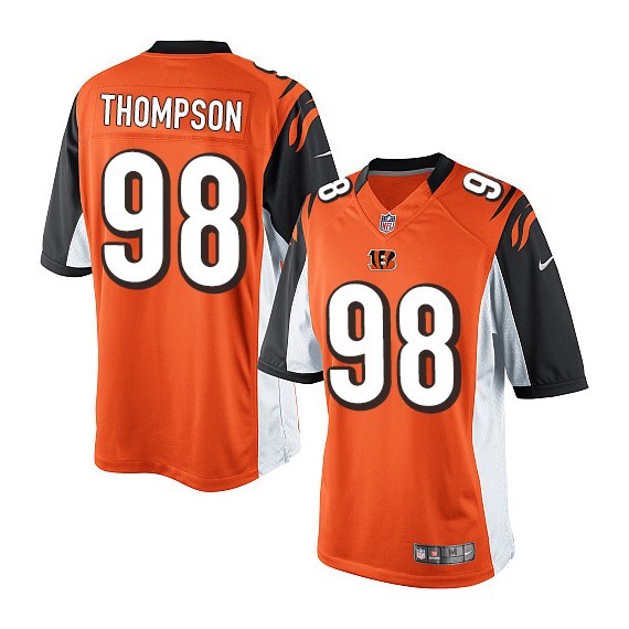 Cincinnati Bengals Brandon Thompson Official Nike Orange Limited Adult Alternate NFL Jersey