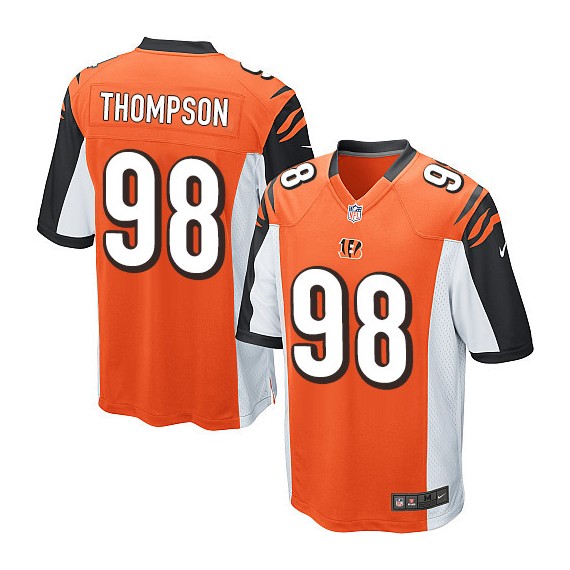 Cincinnati Bengals Brandon Thompson Official Nike Orange Elite Youth Alternate NFL Jersey