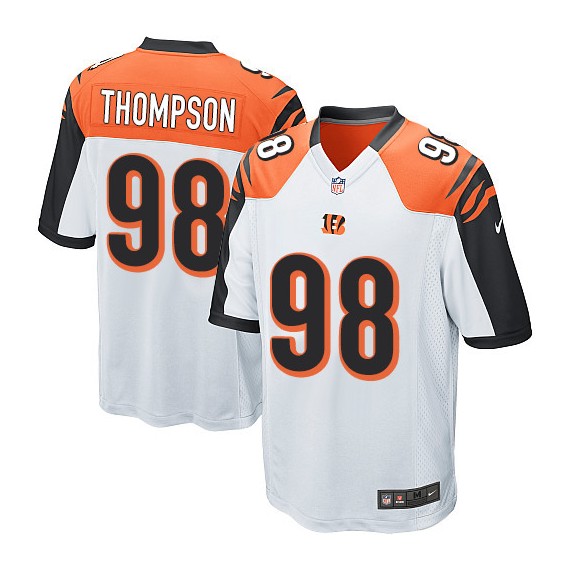 Cincinnati Bengals Brandon Thompson Official Nike White Limited Youth Road NFL Jersey