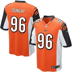 Cincinnati Bengals Carlos Dunlap Official Nike Orange Limited Youth Alternate NFL Jersey