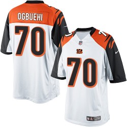 Cincinnati Bengals Cedric Ogbuehi Official Nike White Limited Adult Road NFL Jersey