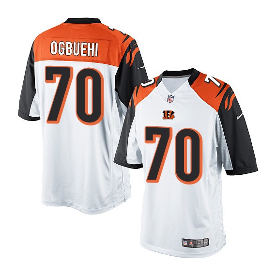 Cincinnati Bengals Cedric Ogbuehi Official Nike White Limited Adult Road NFL Jersey