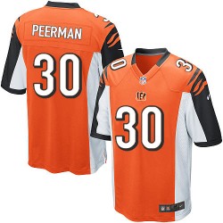 Cincinnati Bengals Cedric Peerman Official Nike Orange Limited Youth Alternate NFL Jersey