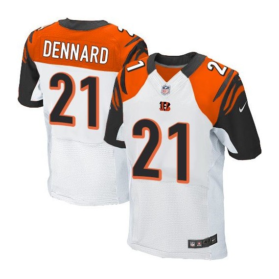 Cincinnati Bengals Darqueze Dennard Official Nike White Elite Adult Road NFL Jersey