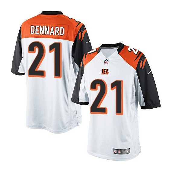Cincinnati Bengals Darqueze Dennard Official Nike White Limited Adult Road NFL Jersey