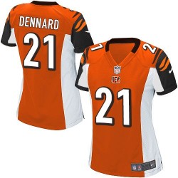 Cincinnati Bengals Darqueze Dennard Official Nike White Limited Women's Road NFL Jersey