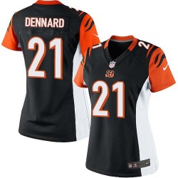 Cincinnati Bengals Darqueze Dennard Official Nike Black Elite Women's Home NFL Jersey