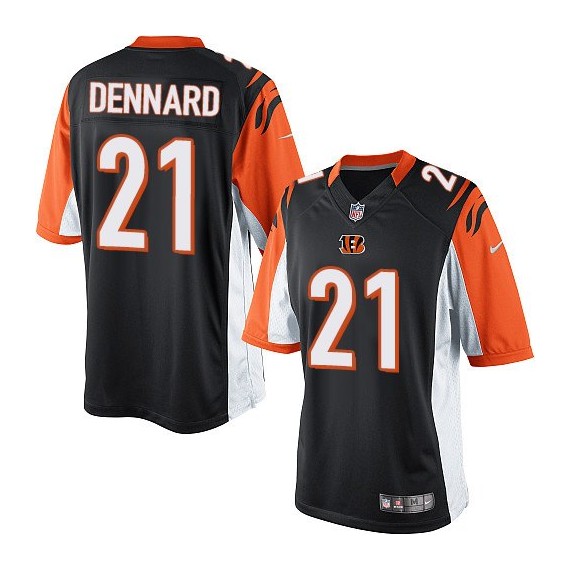 Cincinnati Bengals Darqueze Dennard Official Nike Black Elite Youth Home NFL Jersey