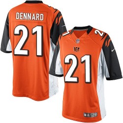 Cincinnati Bengals Darqueze Dennard Official Nike Orange Elite Youth Alternate NFL Jersey