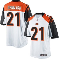 Cincinnati Bengals Darqueze Dennard Official Nike White Elite Youth Road NFL Jersey