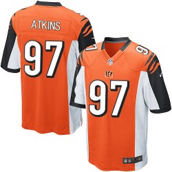 Cincinnati Bengals Geno Atkins Official Nike Orange Limited Youth Alternate NFL Jersey
