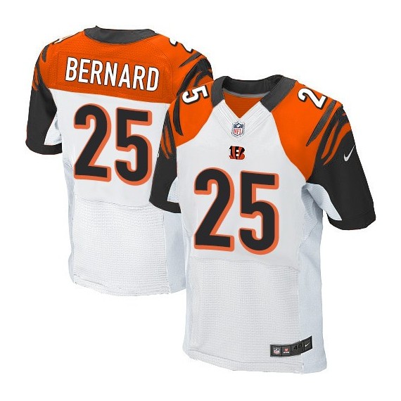Cincinnati Bengals Giovani Bernard Official Nike White Elite Adult Road NFL Jersey