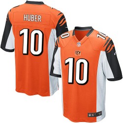 Cincinnati Bengals Kevin Huber Official Nike Orange Game Adult Alternate NFL Jersey