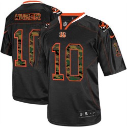 Cincinnati Bengals Kevin Huber Official Nike Black Limited Adult Camo Fashion NFL Jersey