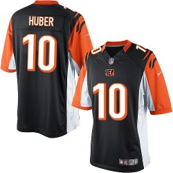Cincinnati Bengals Kevin Huber Official Nike Black Limited Adult Home NFL Jersey