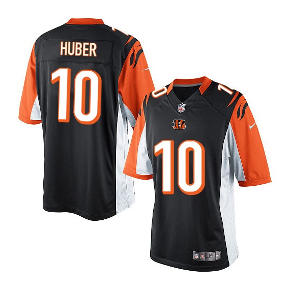 Cincinnati Bengals Kevin Huber Official Nike Black Limited Adult Home NFL Jersey