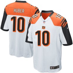 Cincinnati Bengals Kevin Huber Official Nike White Limited Youth Road NFL Jersey