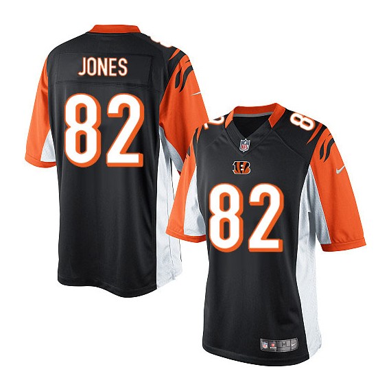 Cincinnati Bengals Marvin Jones Official Nike Black Limited Adult Home NFL Jersey